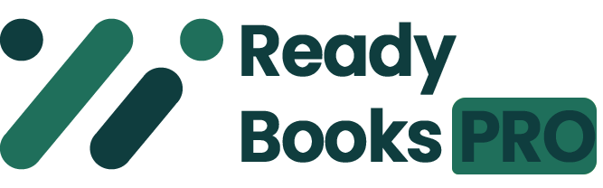 Ready Book Pro logo, link to homepage